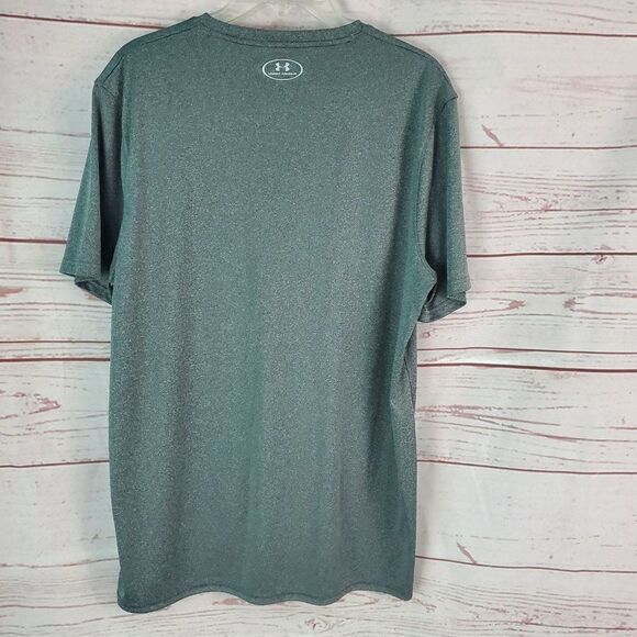 Under Armour Heat Gear Loose Fit Crew Neck Tee Shirt Size Large - Picture 5 of 6
